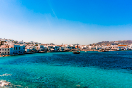 Helicopter Charter in Mykonos, Greece