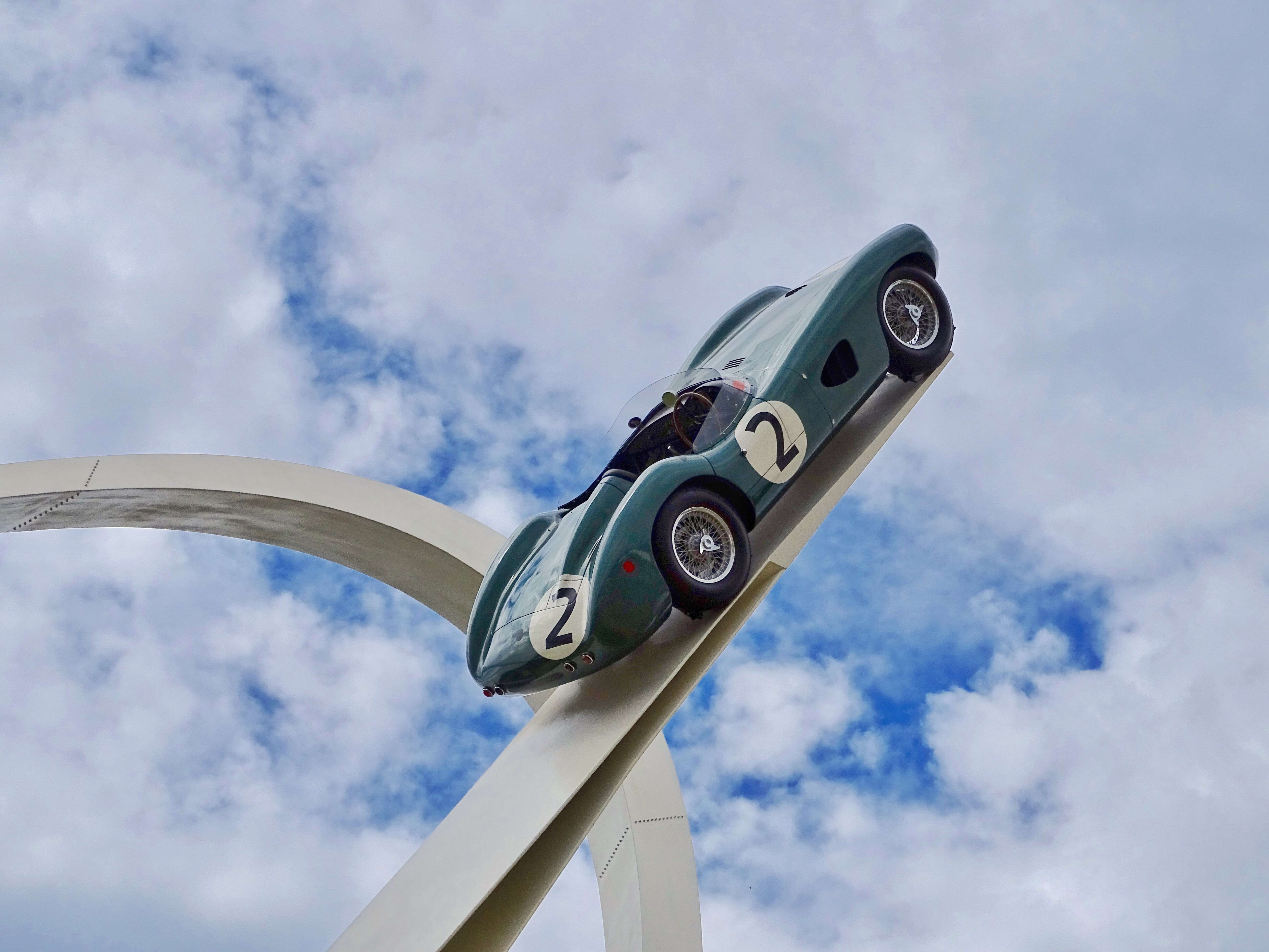 Goodwood Festival of Speed car statue